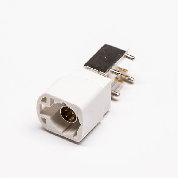 1-2 LVDS接口HSD公頭910度插孔接PCB板